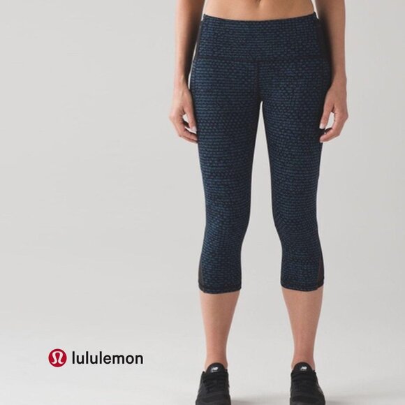 LULULEMON Free Runner Shatter Weave Desert Teal Alberta Lake Size  2 - Picture 1 of 11